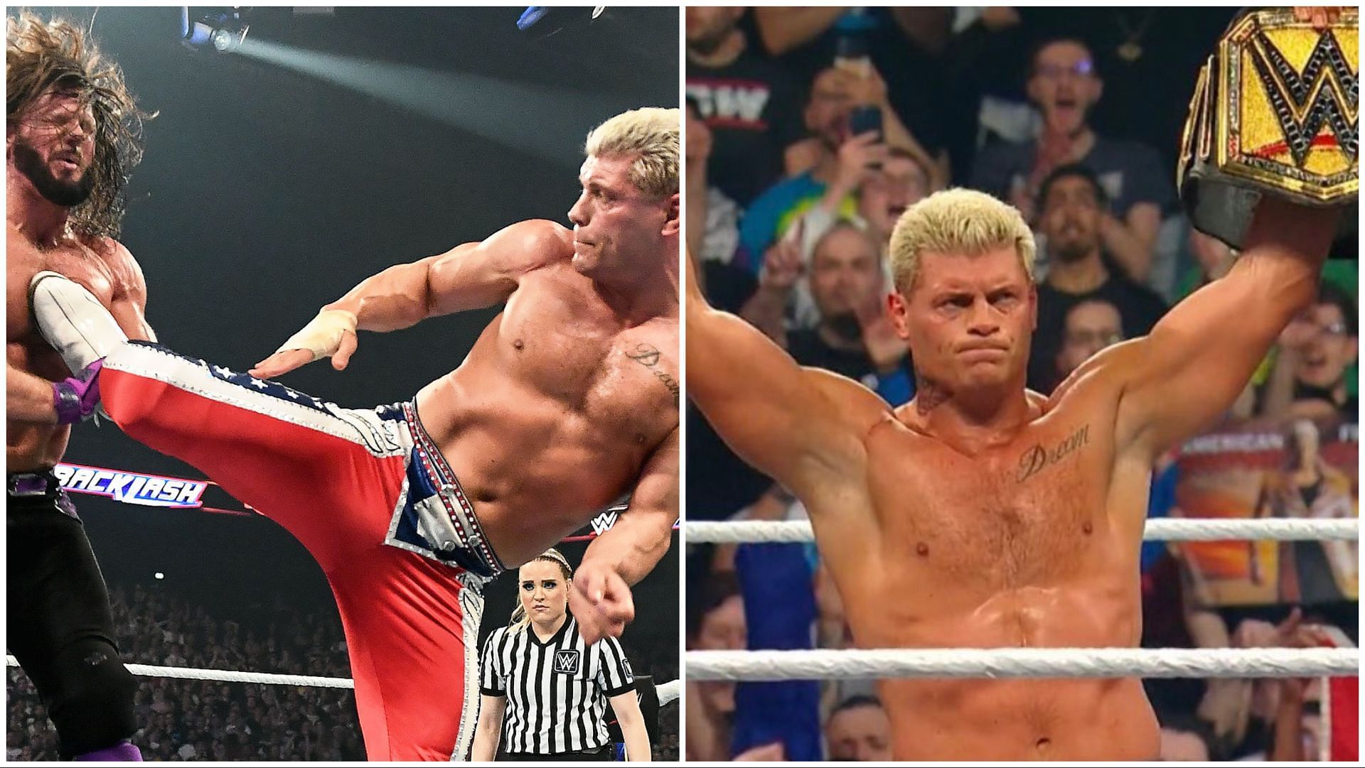 AJ Styles vs. Cody Rhodes at WWE Backlash France, Rhodes retains the WWE Championship