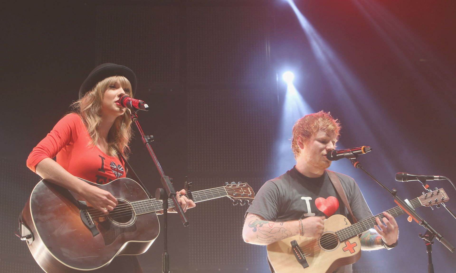 Ed Sheeran - At Madison Square Garden Arena - November 1, 2013 (Photo by Anna Webber/Getty Images for Atlantic Records)