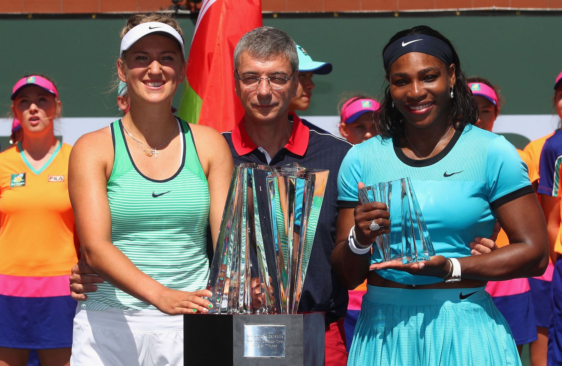 Victoria Azarenka beat Serena Williams in 2016 Indian Wells final