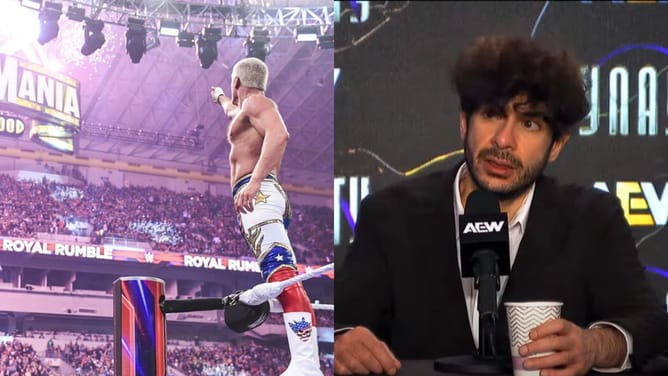 Tony Khan allegedly banned AEW stars from watching WWE Royal Rumble last year