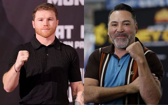 "He’ll chin him” - Eddie Hearn says Canelo Alvarez has no issue “smashing” Oscar De La Hoya
