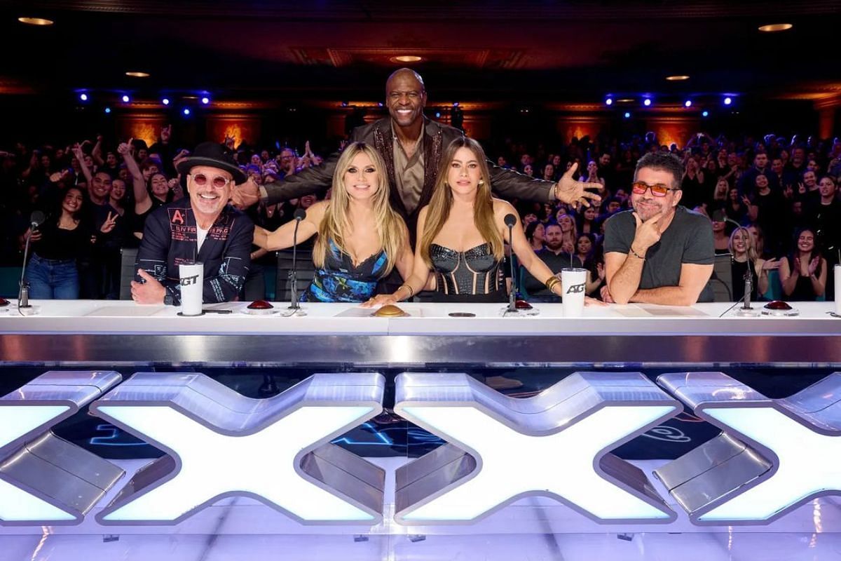 The judges and the host on America