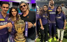 In Pictures: How KKR celebrated their IPL 2024 triumph