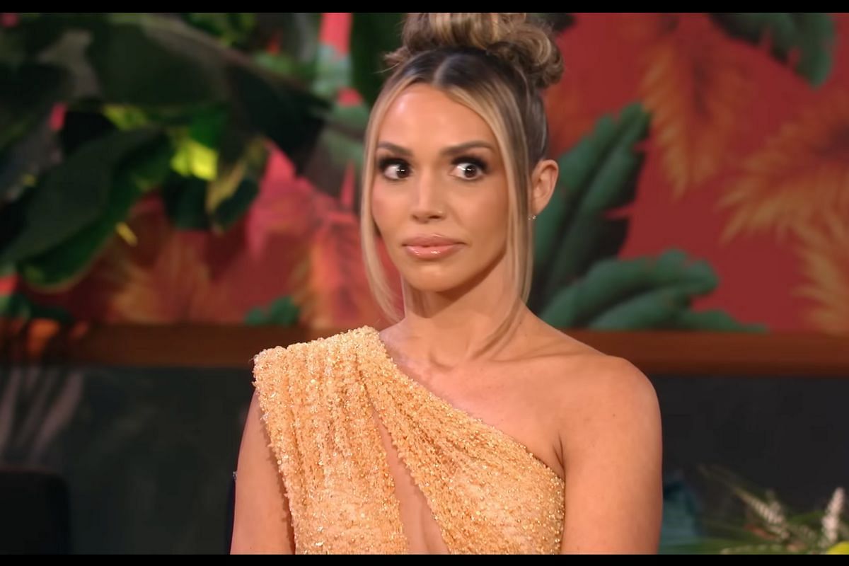 Scheana&#039;s still from the reunion episodes (Image via YouTube/@Bravo)