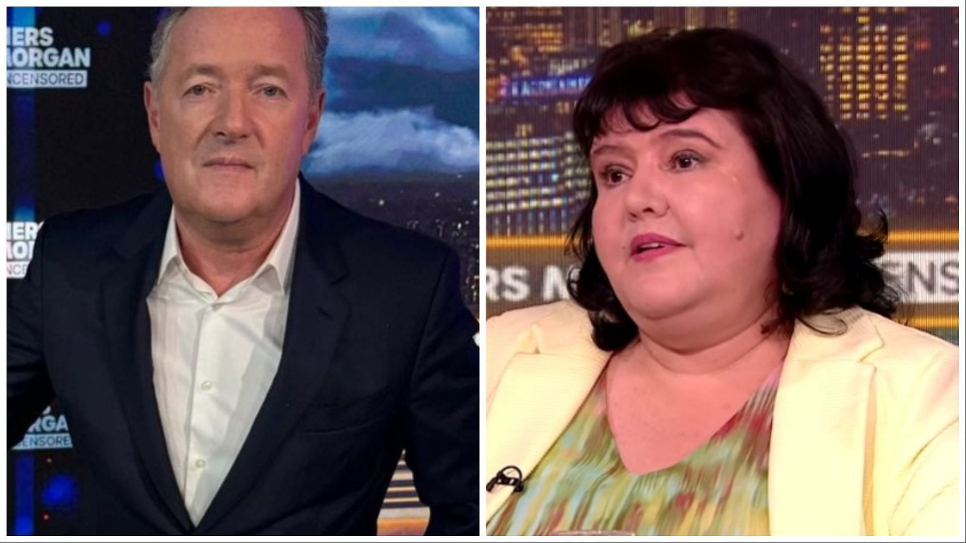 Piers Morgan claimed that Netflix lied about the character of Martha in Baby Reindeer, (Images via @piersmorganuncensore/Instagram)d