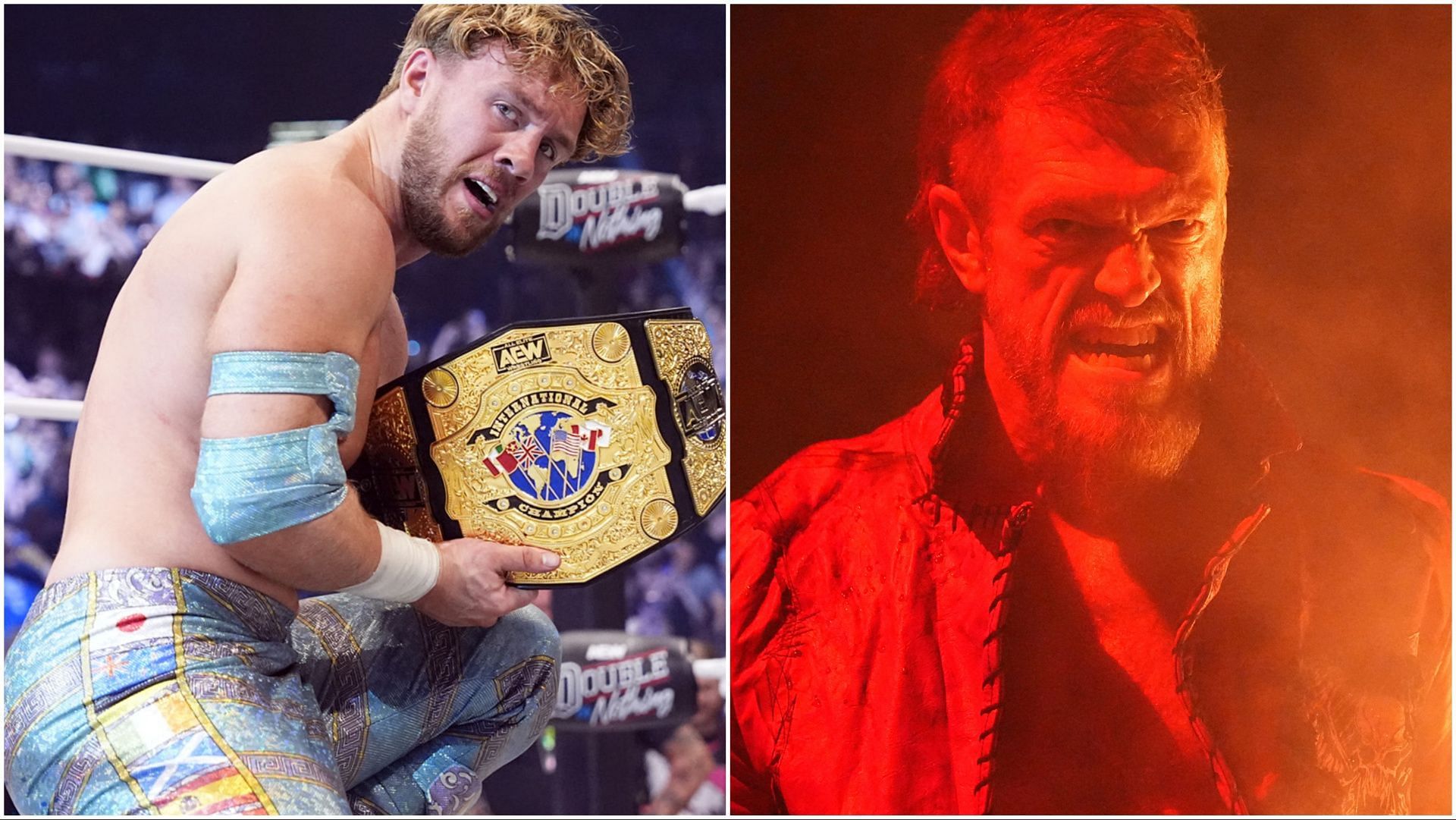 Will Ospreay wins the AEW International Championship, Adam Copeland at Double Or Nothing 2024