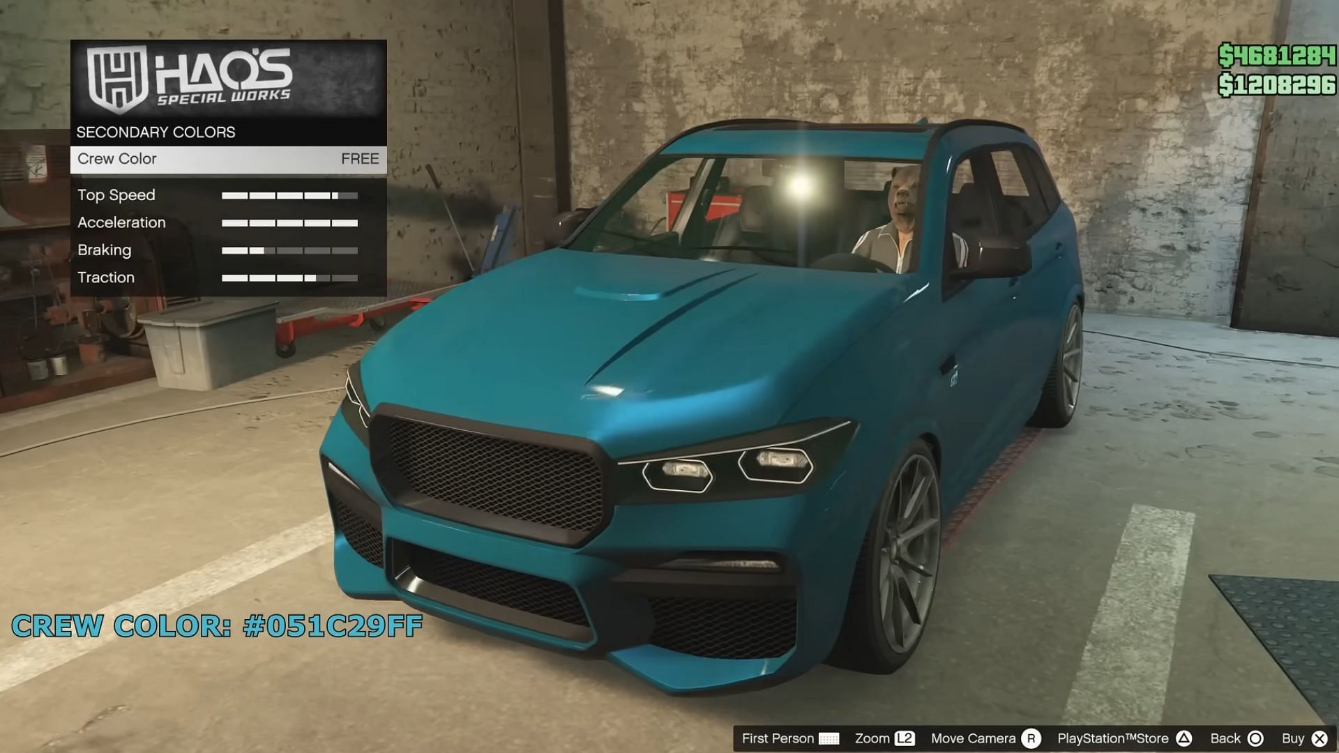 The Rebla GTS offers one of the best car builds in GTA Online (Image via YouTube/hella-flush)