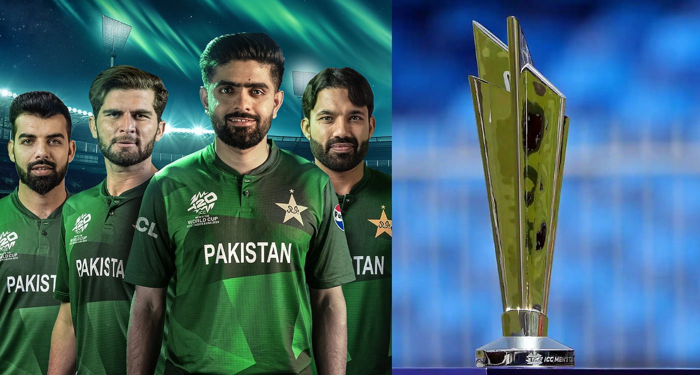  टी20 वर्ल्ड कप 2024 के लिए पाकिस्तान टीम ने अपनी जर्सी की लॉन्च (photos: X)
