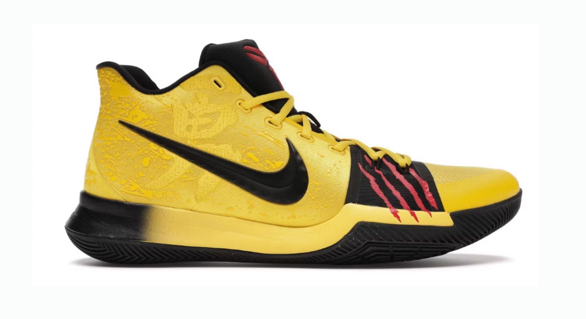 Nike x Kyrie 3 Mamba Mentality Bruce Lee (Image via Stock X)