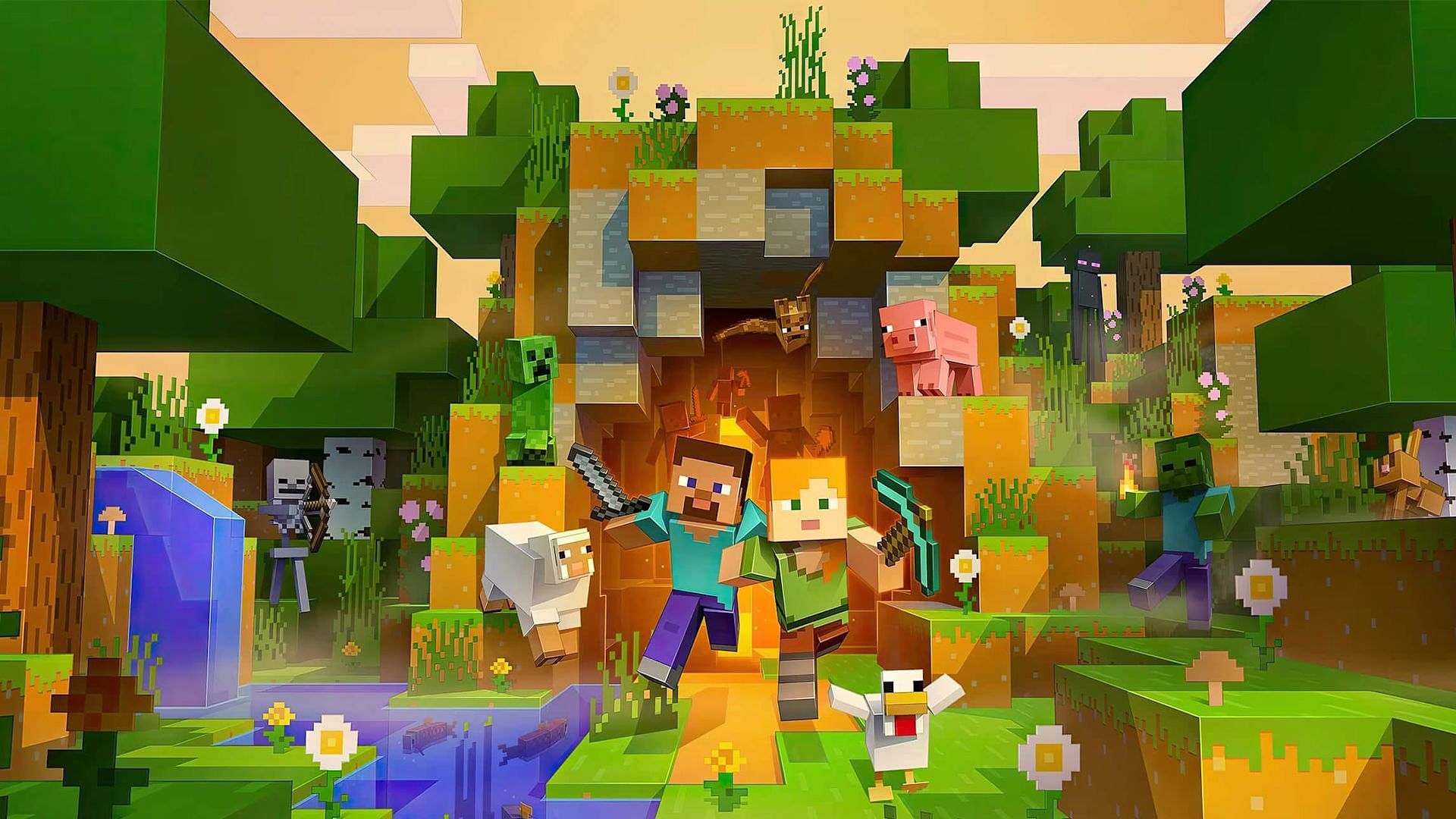 Minecraft Deluxe Edition is an amazing deal for those interested in the game (Image via Mojang)