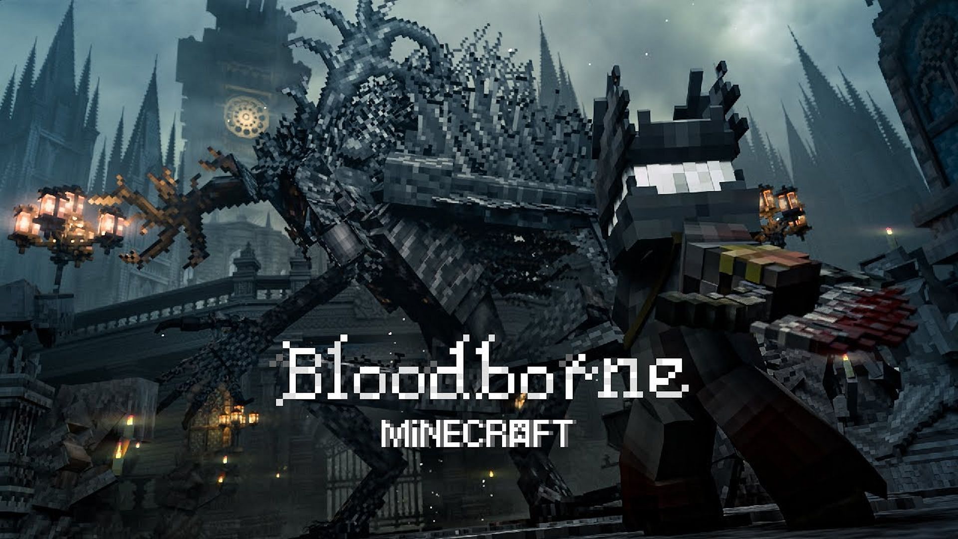 Minecraft participant spends over 1800 hours to develop Yharnam metropolis from Bloodborne