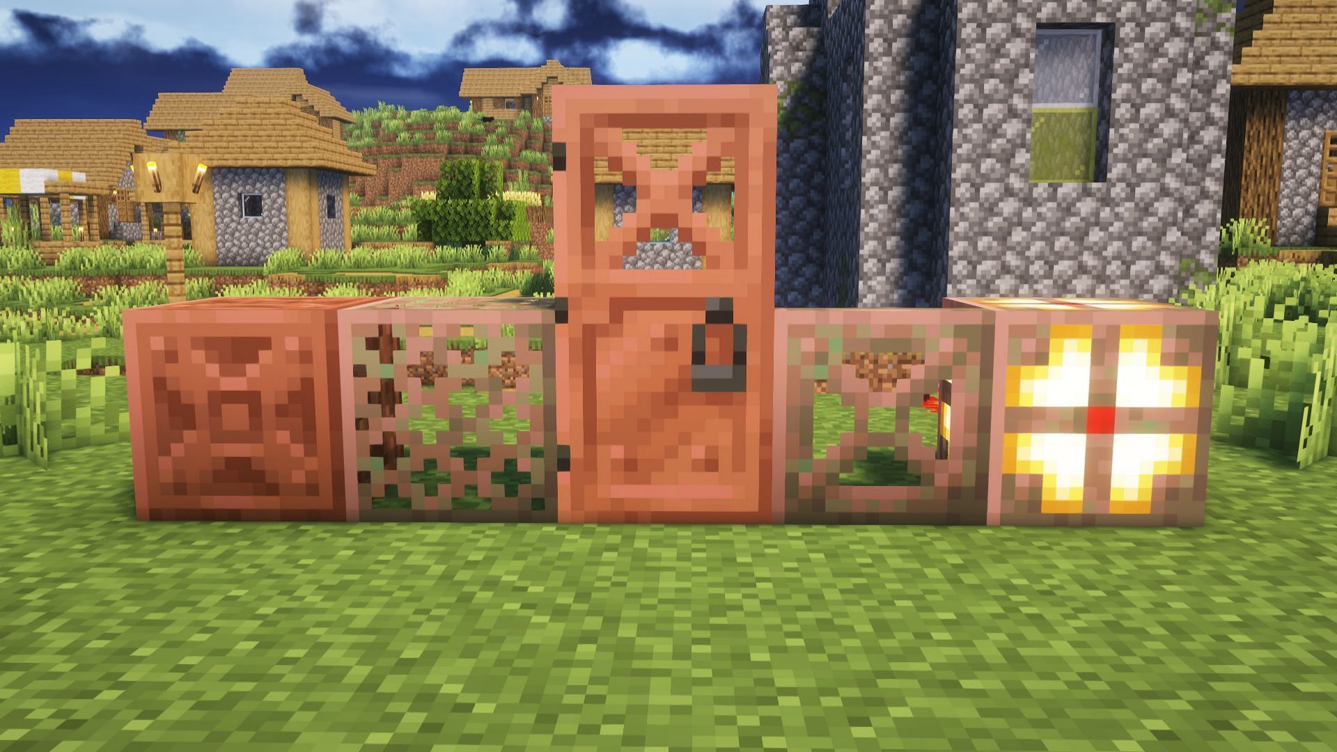 New copper items (Image via Mojang)