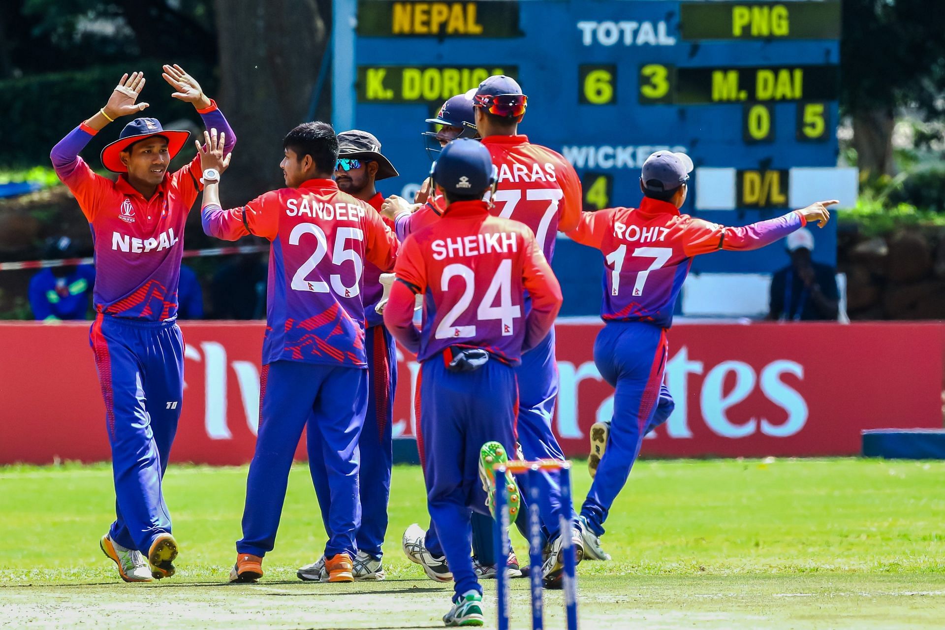 Nepal cricket team. (Credits: Twitter)