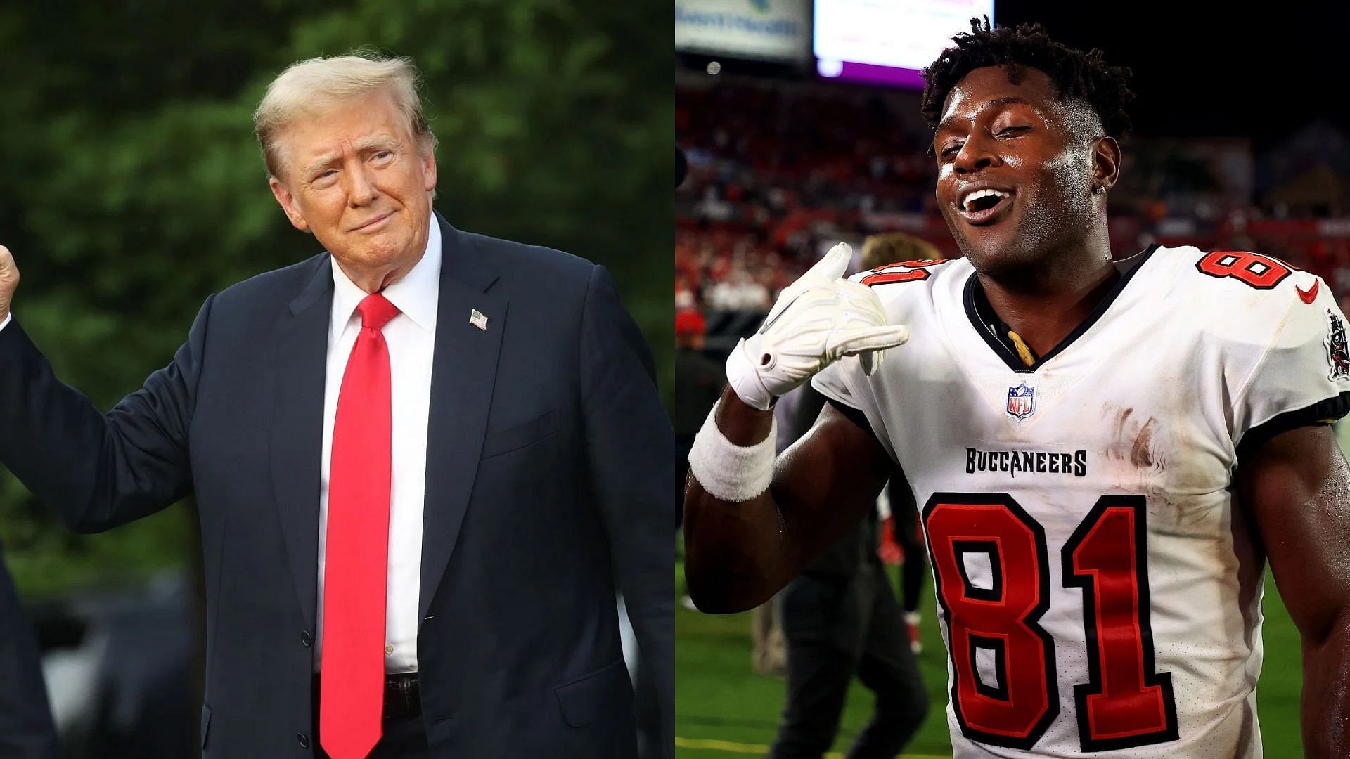 Antonio Brown is endorsing Donald Trump for the 2024 election
