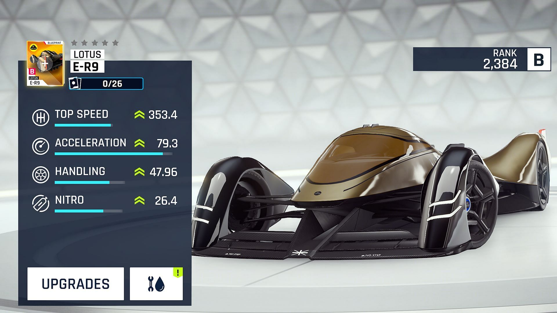 Lotus E-R9 (Image via Gameloft)