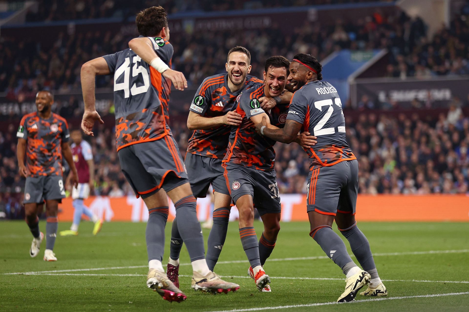 Aston Villa v Olympiacos FC: Semi-final First Leg - UEFA Europa Conference League 2023/24