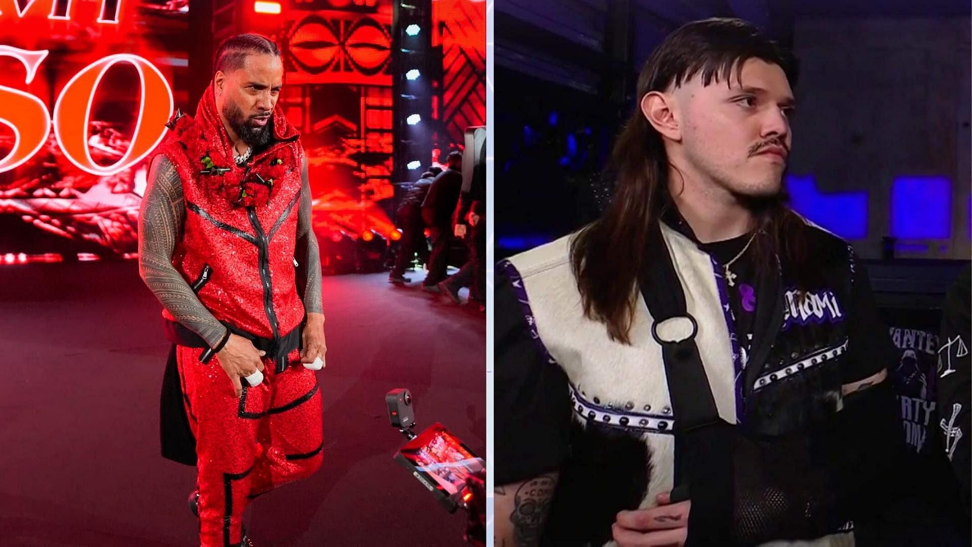 Jimmy Uso is off TV, while Dominik Mysterio still appears on RAW.