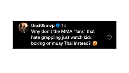 WWE' star MVP's comment