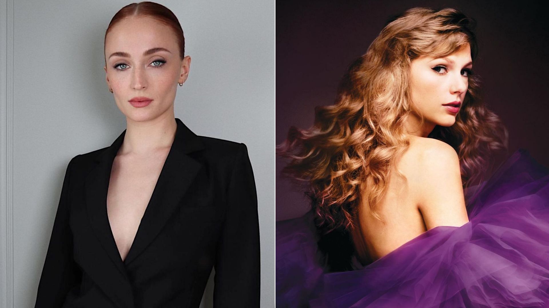 Sophie Turner talked about her friendship with Taylor Swift (Image via Instagram / @sophiet and @taylorswift)