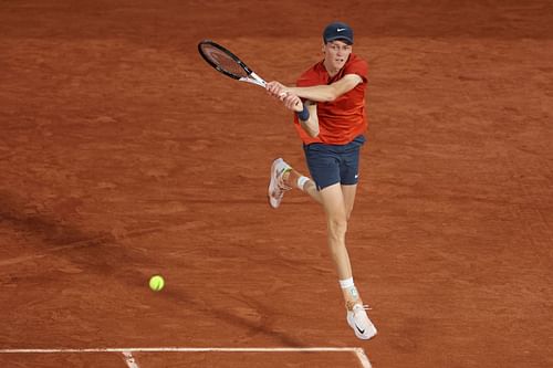 Jannik Sinner at the 2024 French Open. (Photo: Getty)