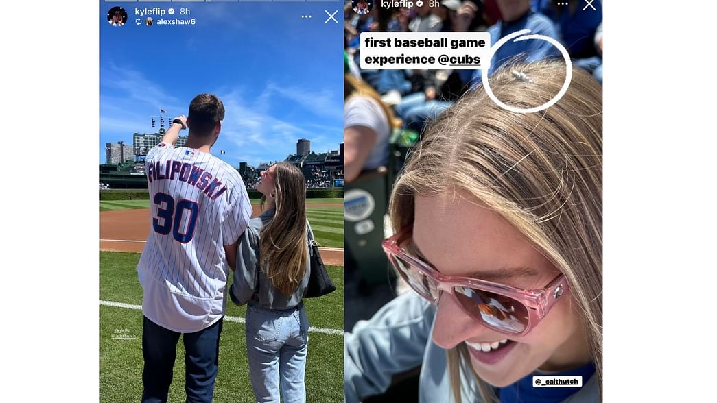 Photo: Duke Star Kyle Filipowski And Fiancée Caitlin Hutchison Share 