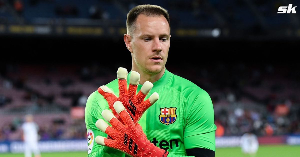 Barcelona goalkeeper Marc-Andre ter Stegen