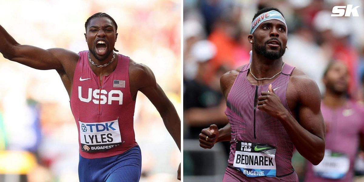 Noah Lyles and Kenny Bednarek will be competing in the US Olympic Track and Field Trials 2024. PHOTO: Getty Images