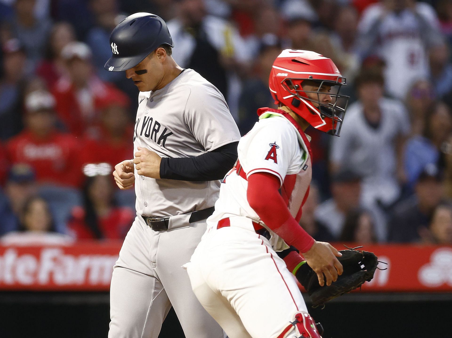 New York Yankees v Los Angeles Angels