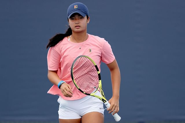 Alex Eala at 2021 Miami Open