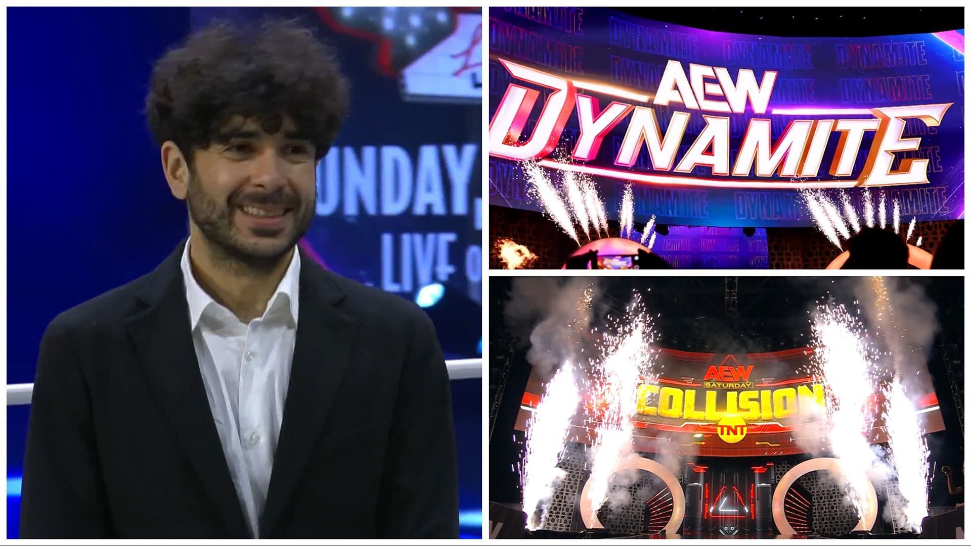 Tony Khan on AEW Dynamite, the stages for Dynamite and Collision