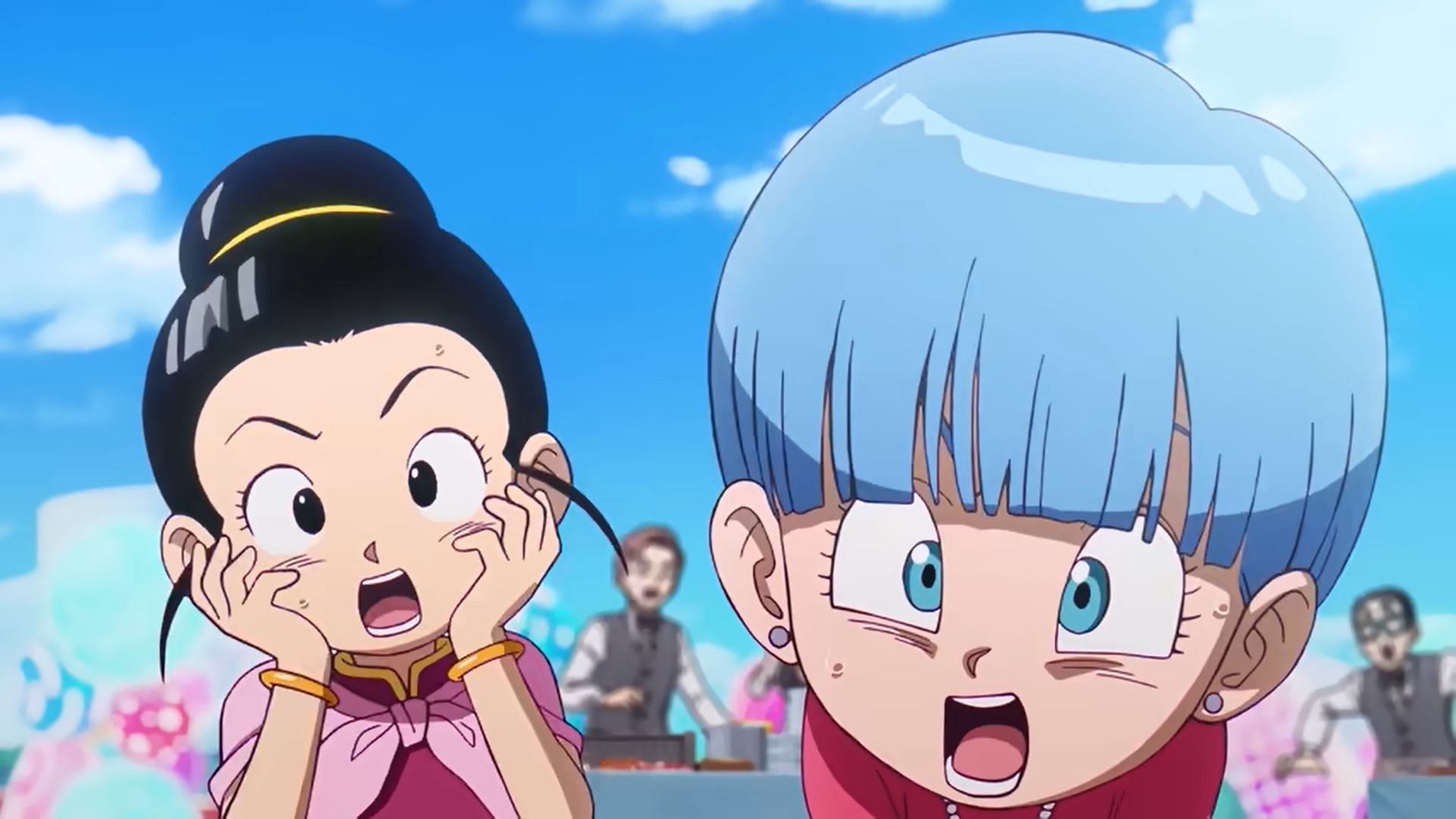 Chi Chi and Bulma as seen in the anime (Image via Toei Animation)