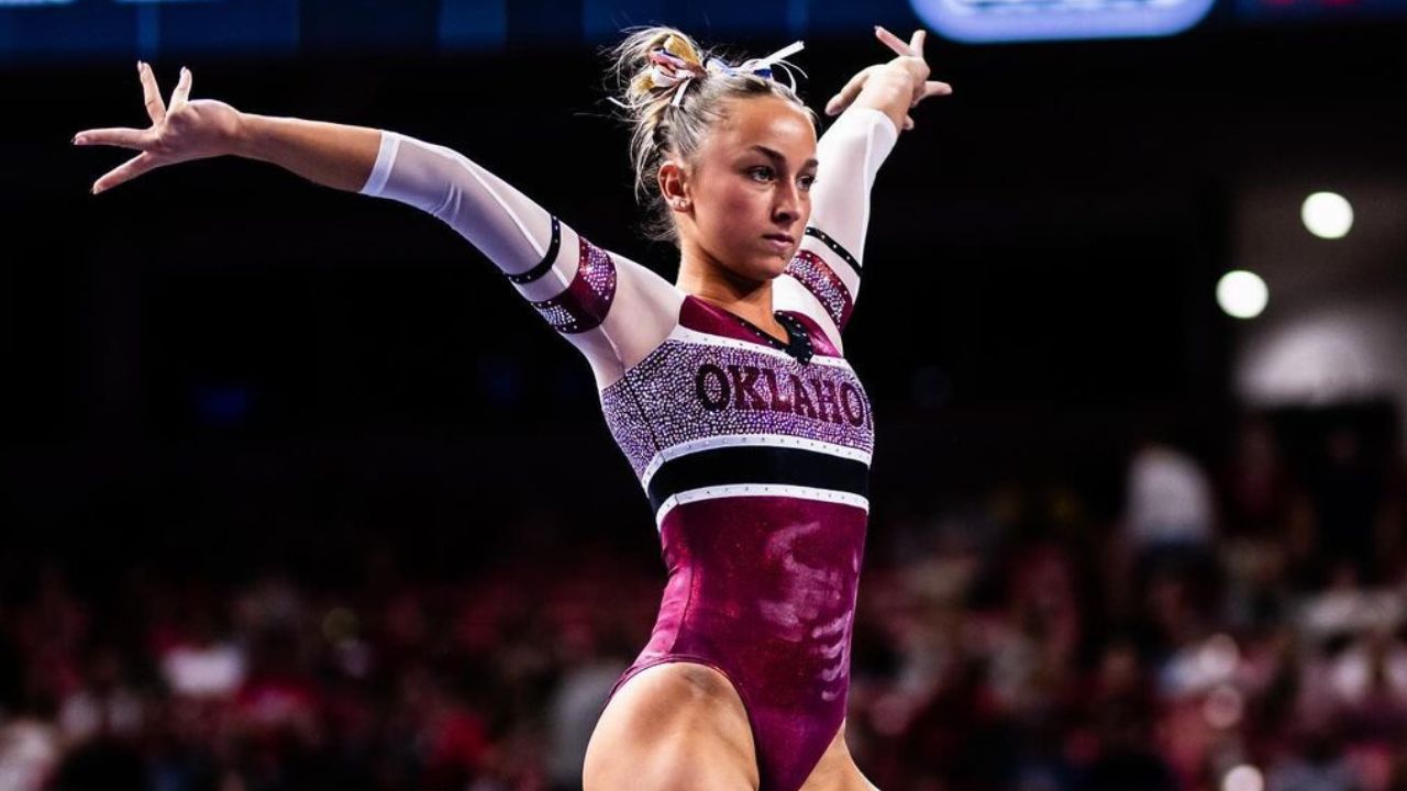 NCAA balance beam champion Audrey Davis to return for fifth year at ...