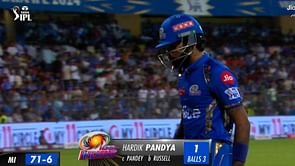 "At least play for yourself bro" - Fans react as Hardik Pandya gets dismissed cheaply in MI vs KKR IPL 2024 match
