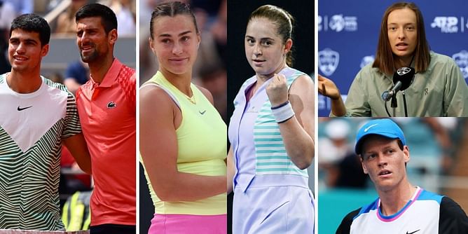 Iga Swiatek and Jannik Sinner snubbed in favor of Novak Djokovic, Carlos Alcaraz, Aryna Sabalenka, Jelena Ostapenko by Paul McNamee: French Open 2024