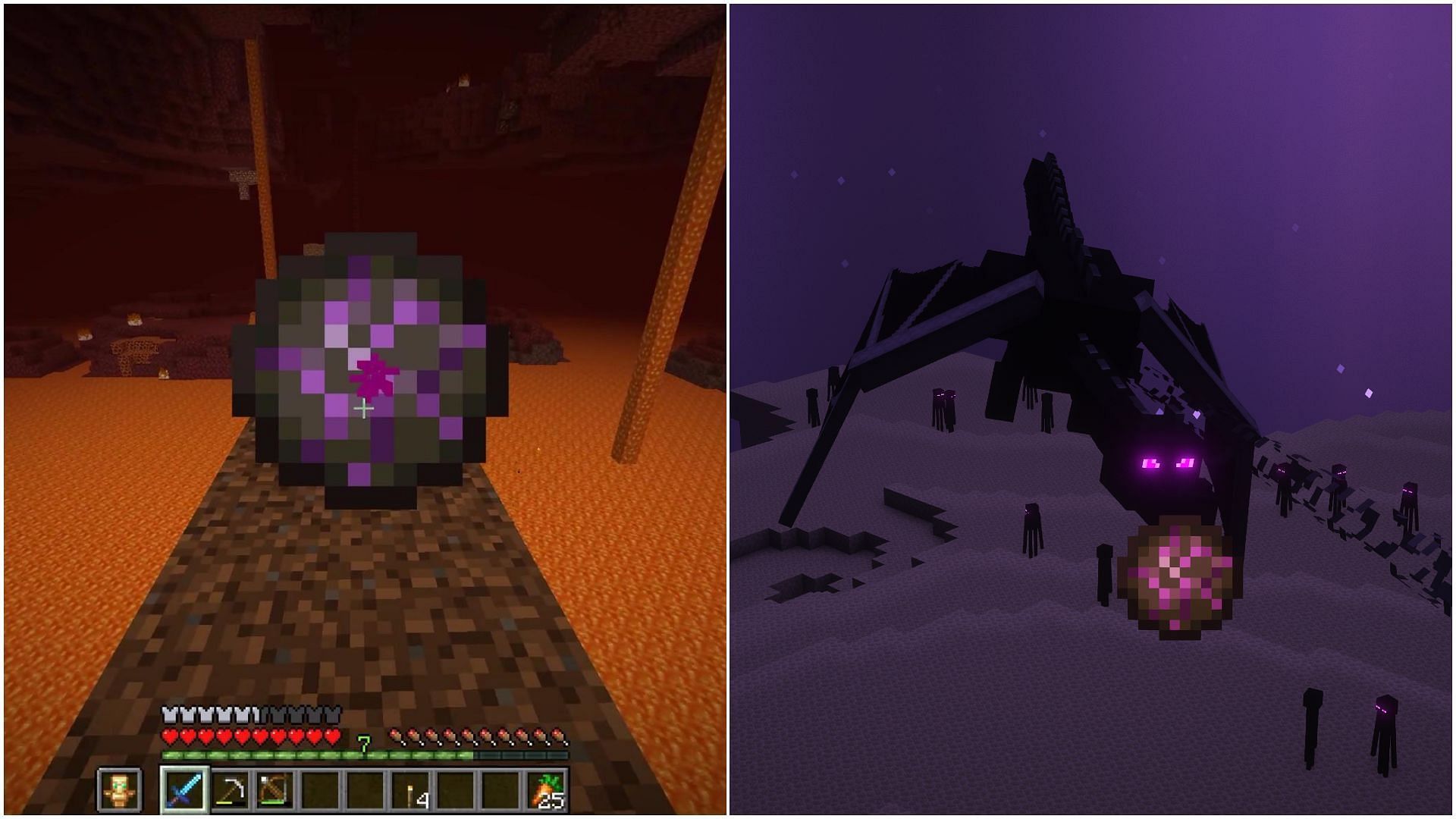 Minecraft player stumbles upon strange item in the Nether