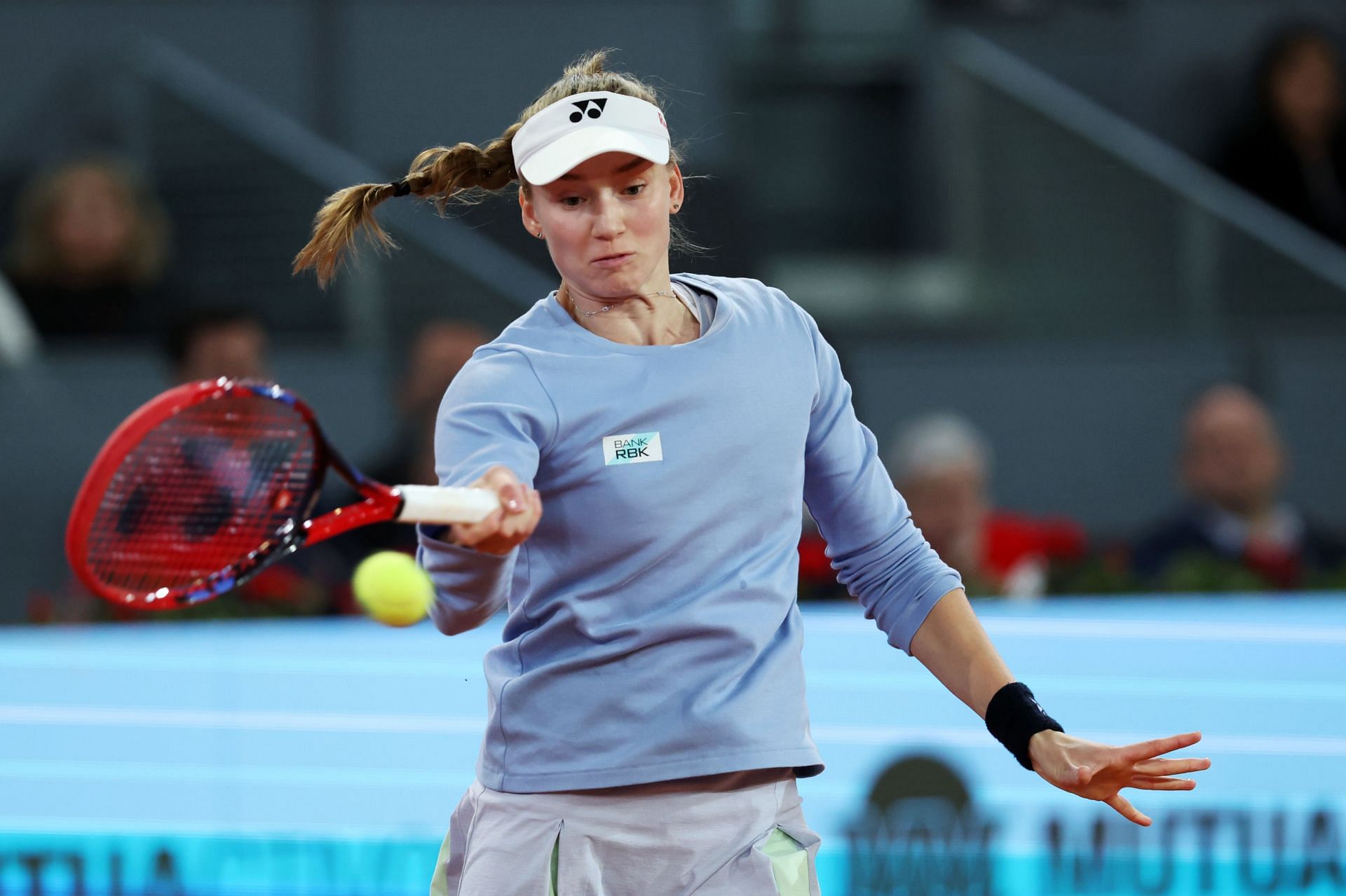 Elena Rybakina at the Mutua Madrid Open.