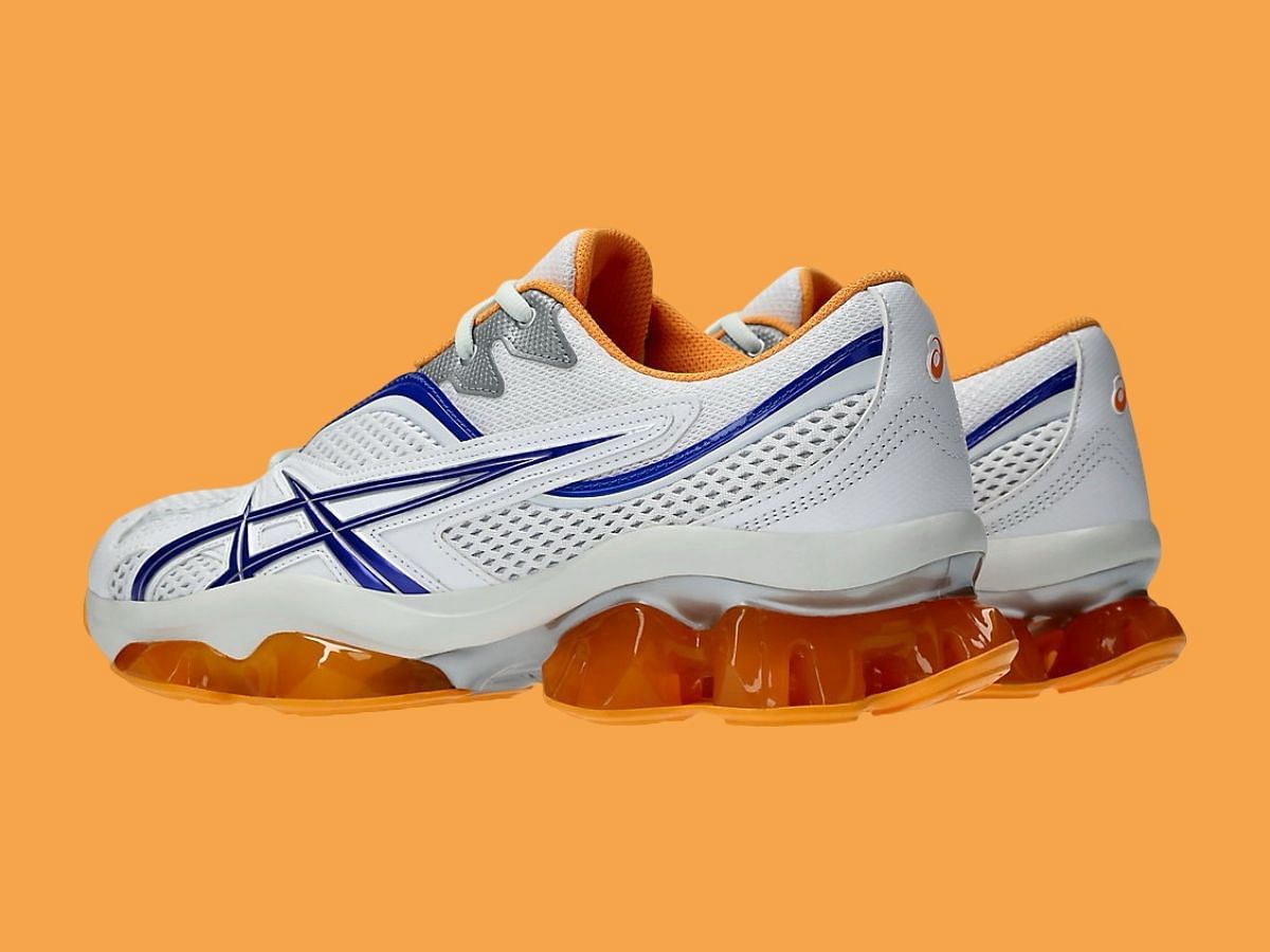 Kiko Kostadinov x ASICS Gel-Quantum Zientzia &ldquo;Knicks&rdquo; sneakers: Features explored (Image via Asics)