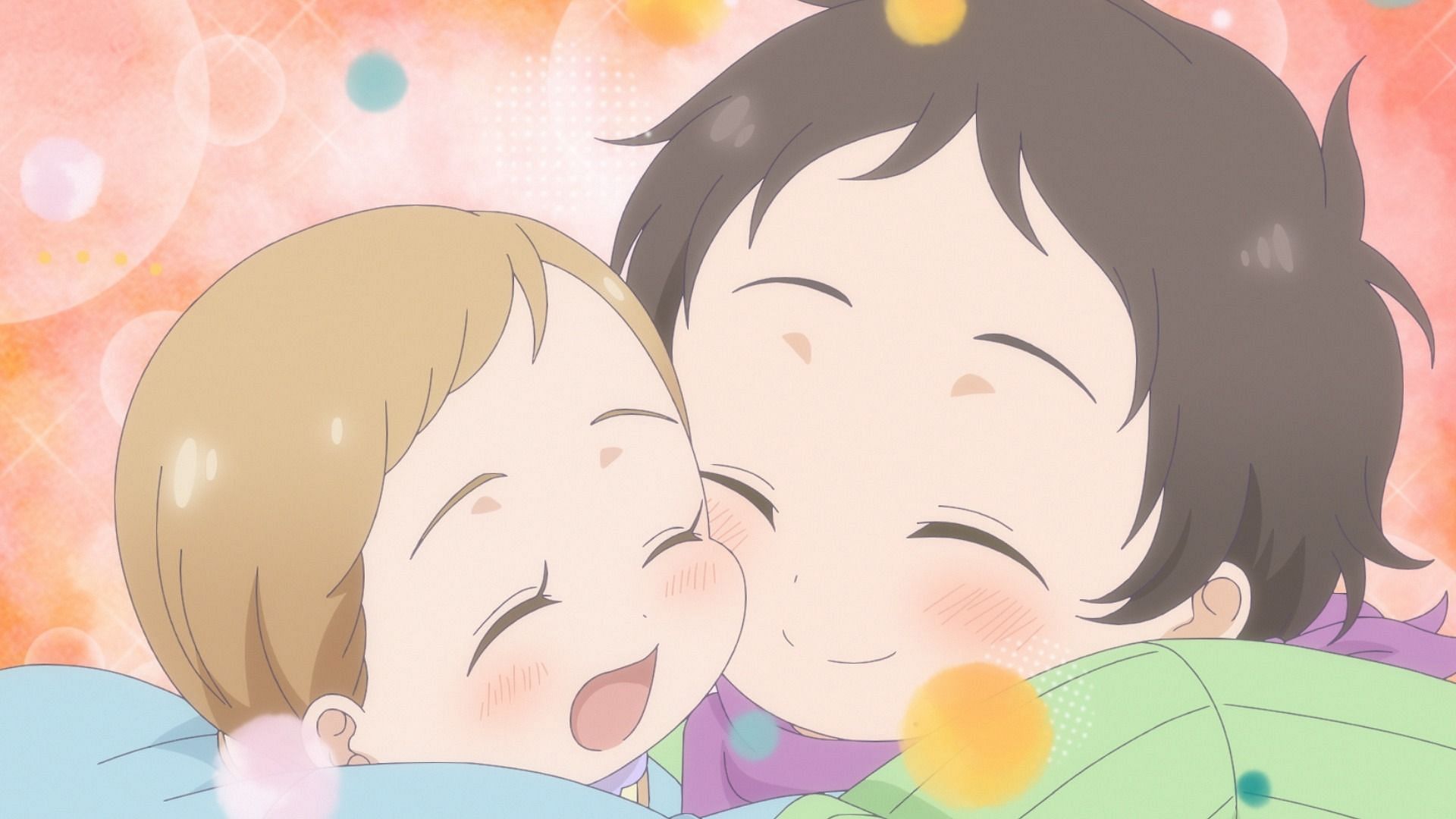 Hinata and Hikari as seen in the Tadaima, Okaeri anime (Image via Studio DEEN)