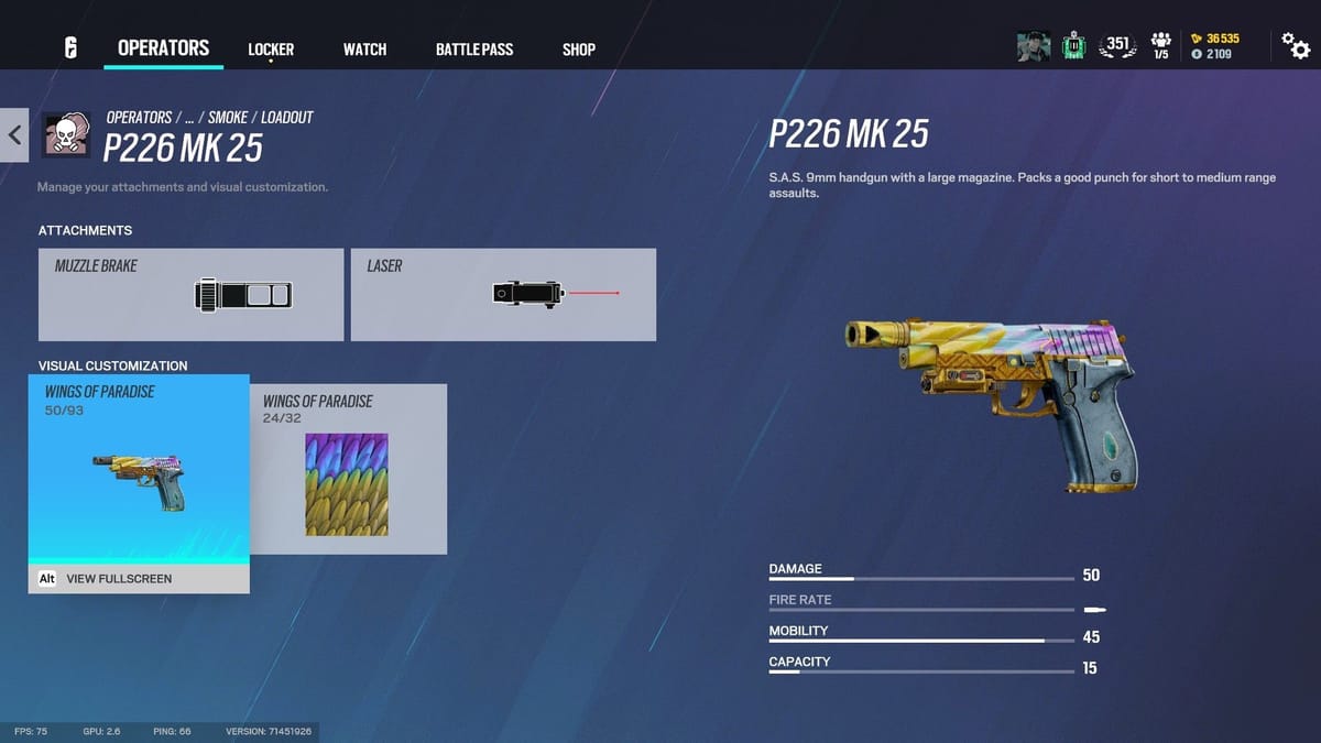 Best Smoke loadout in Rainbow Six Siege