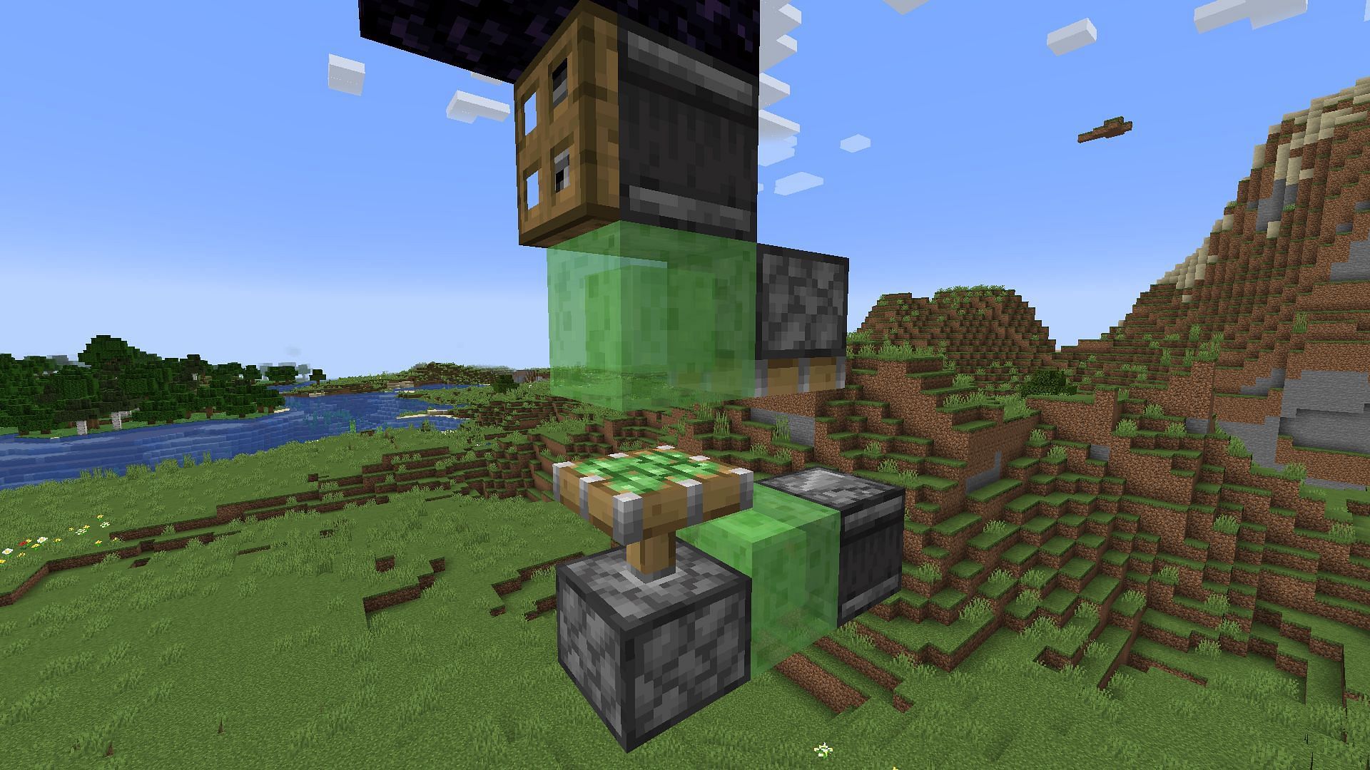 Minecraft flying machines are fascinating to watch in action (Image via Mojang)