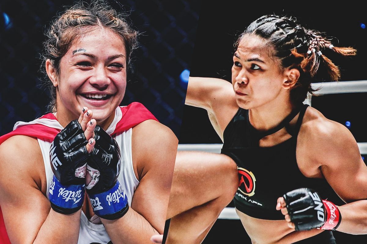 Noelle Grandjean (L) and Denice Zamboanga (R) | Photo by ONE Championship