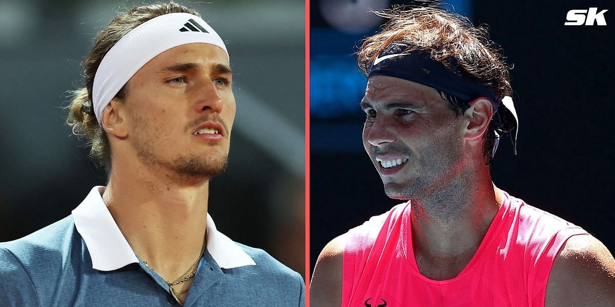 Nadal Alexander Zverev French Open 2024