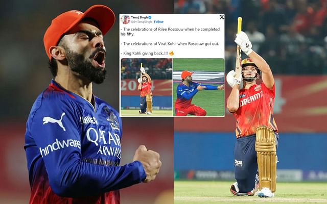 [Watch] Virat Kohli imitates Rilee Rossouw's special half-century ...