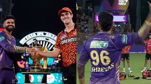 [Watch] Shreyas Iyer turns 360 degrees while flicking the coin during toss in SRH vs KKR IPL 2024 Final