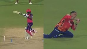 [Watch] Sanju Samson outfoxed by Nathan Ellis' slower bouncer to lose his wicket in RR vs PBKS IPL 2024 clash