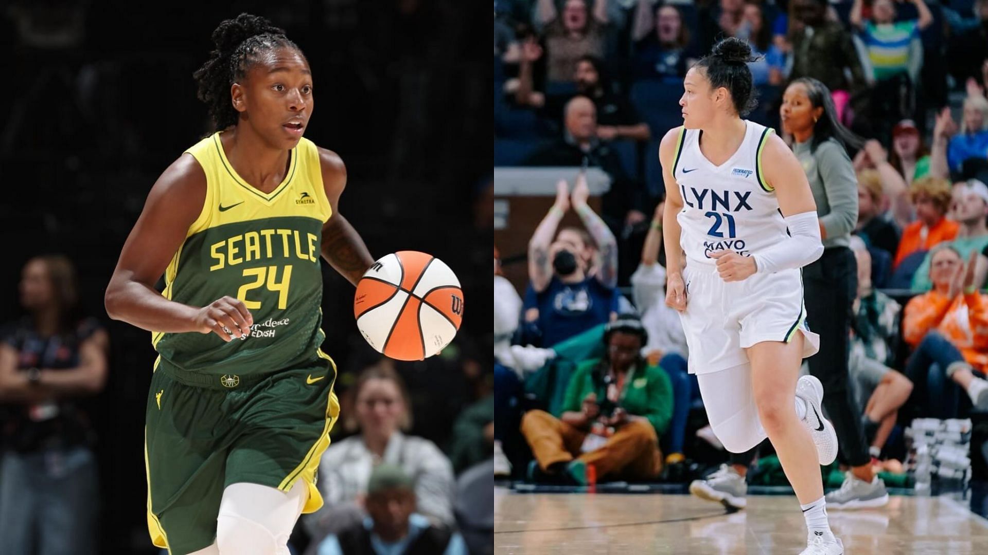 The Seattle Storm and the Minnesota Lynx figure in a Friday-night battle