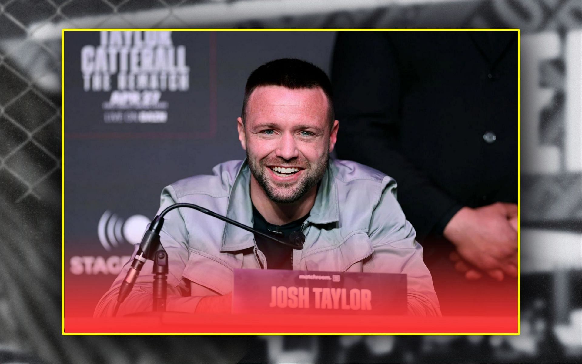 Josh Taylor all set for a rematch with Jack Catterall on May 25. [Image courtesy: @daznboxing on Instagram, Getty Images]
