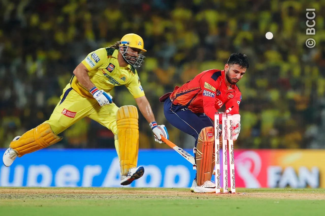 [Watch] MS Dhoni loses his wicket for the first time in IPL 2024 during ...