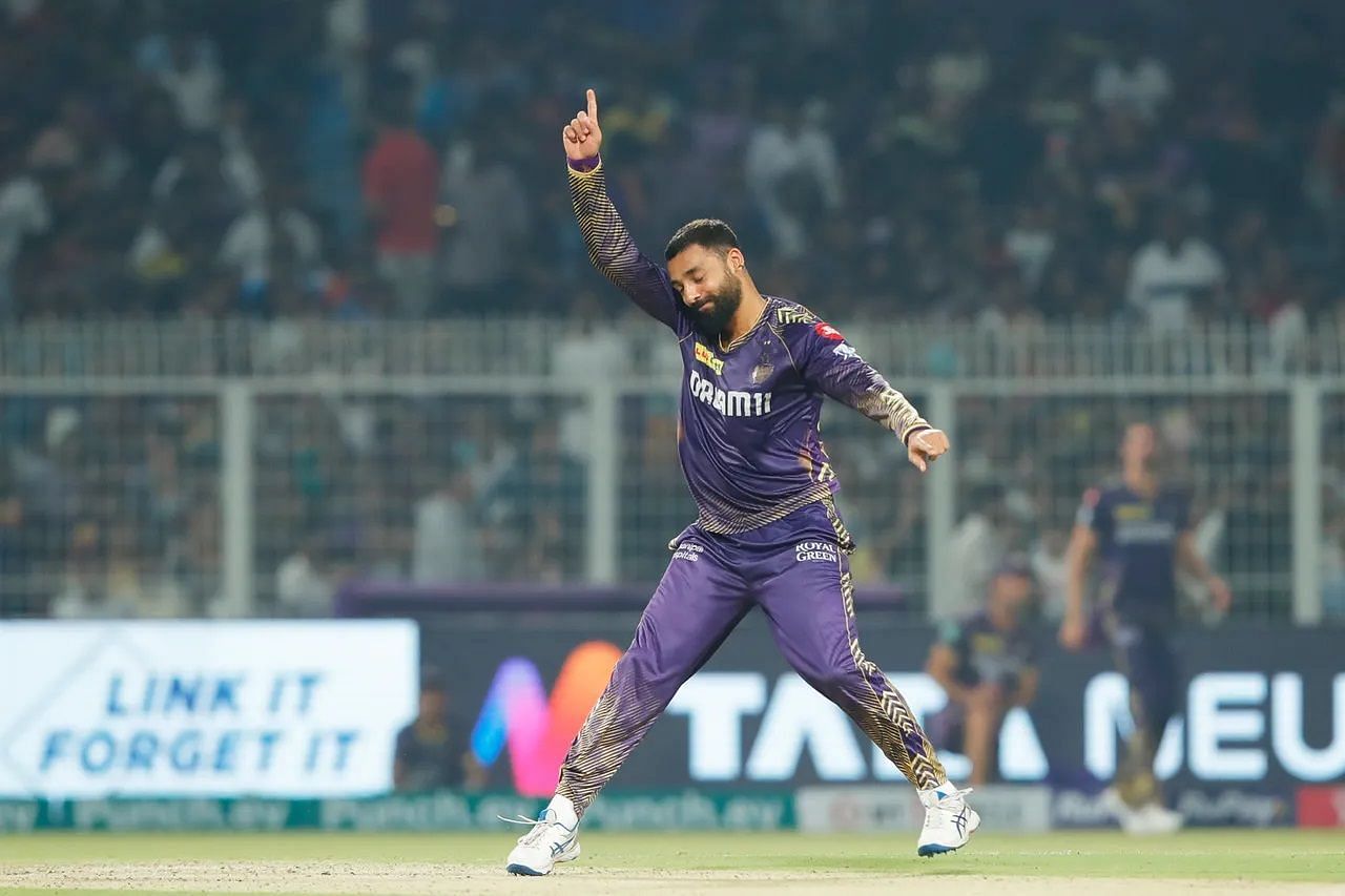 Varun Chakaravarthy is the highest wicket-taking spinner in IPL 2024. [P/C: iplt20.com]