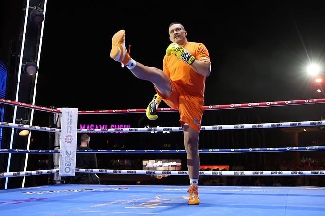 Oleksandr Usyk’s team share their reservations regarding ring canvas for Tyson Fury fight
